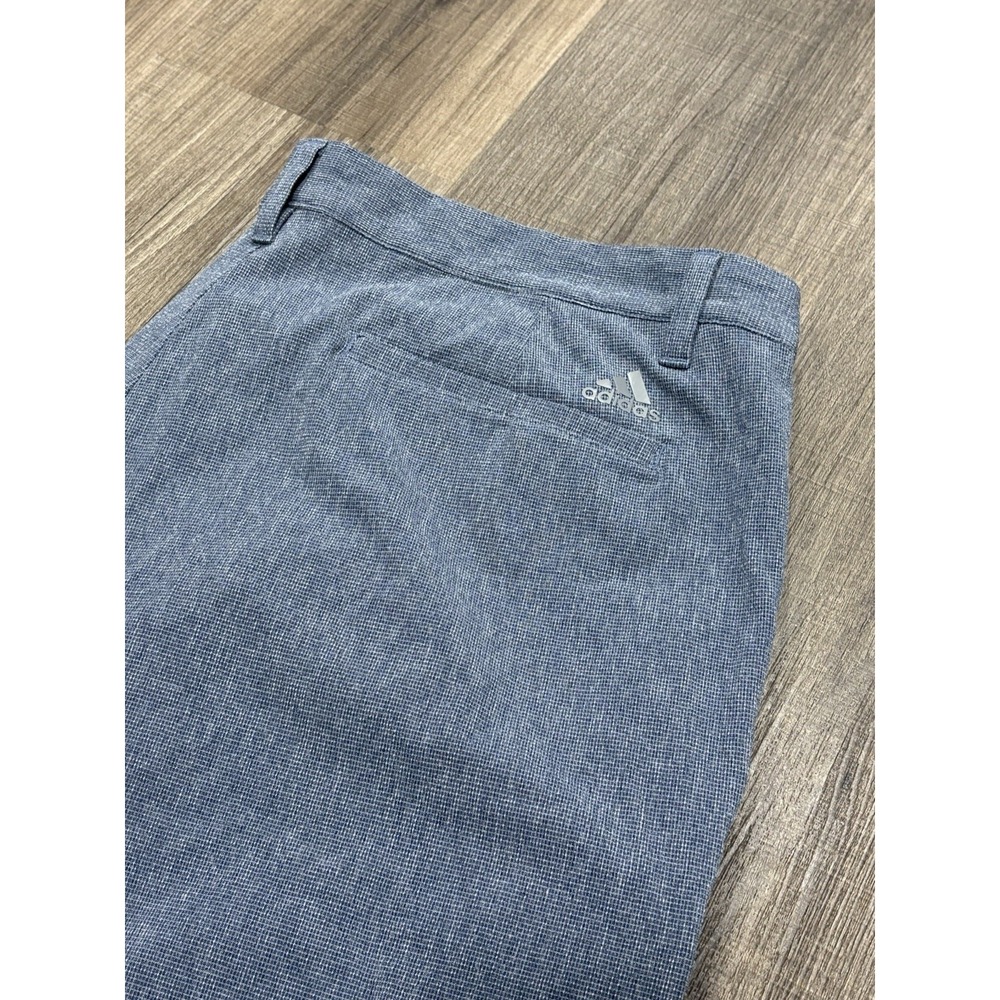Adidas‎ Golf Shorts Men's Size 38 Blue/Gray 9" Inseam  Performance